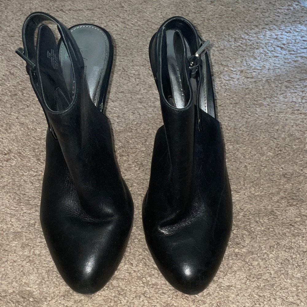 Ralph Lauren size 7.5 Black Women's Leather Shoes